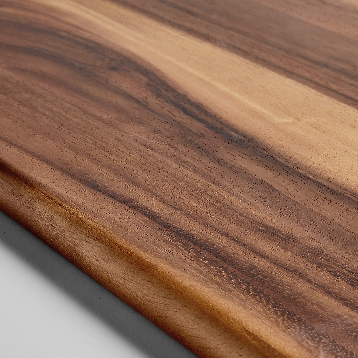 Tondo Acacia Round Serving Board + Reviews | Crate & Barrel | Crate & Barrel