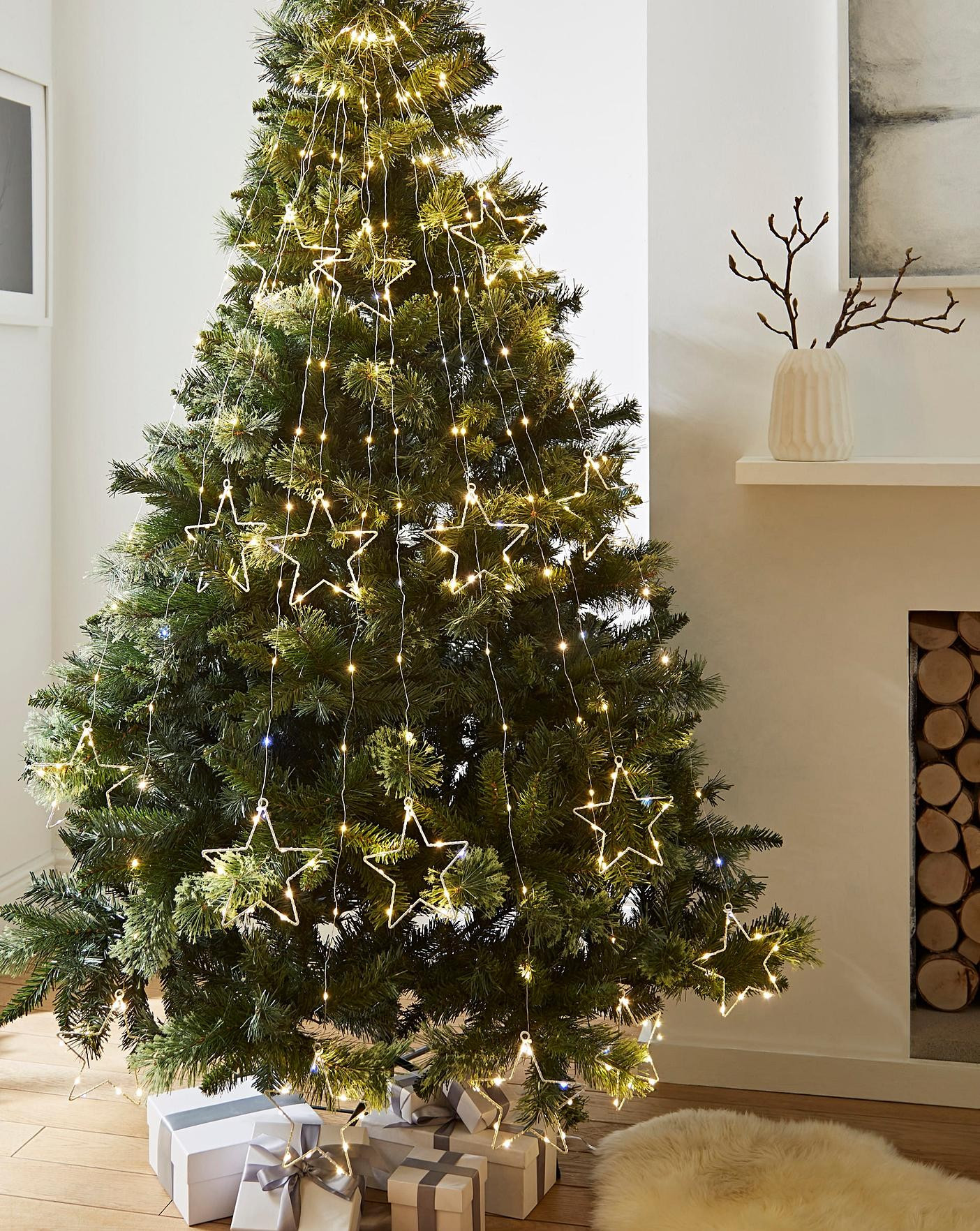 Christmas Star Waterfall Tree Lights | JD Williams (UK)