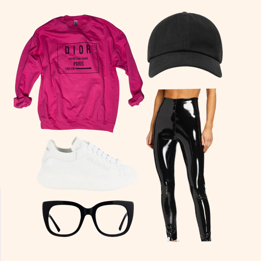 Take me to C Paris Pink Sweatshirt ( Vintage Feel ) | Sassy Queen