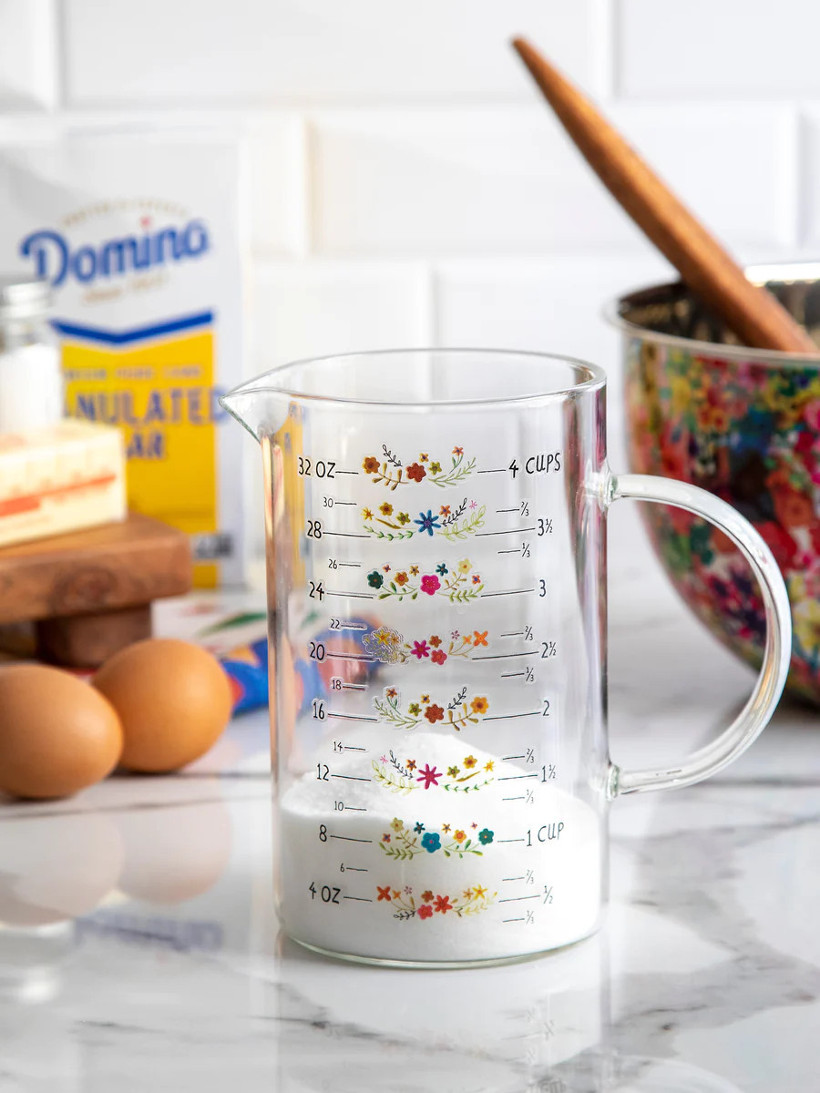 Hand Blown Glass Measuring Cup | Natural Life
