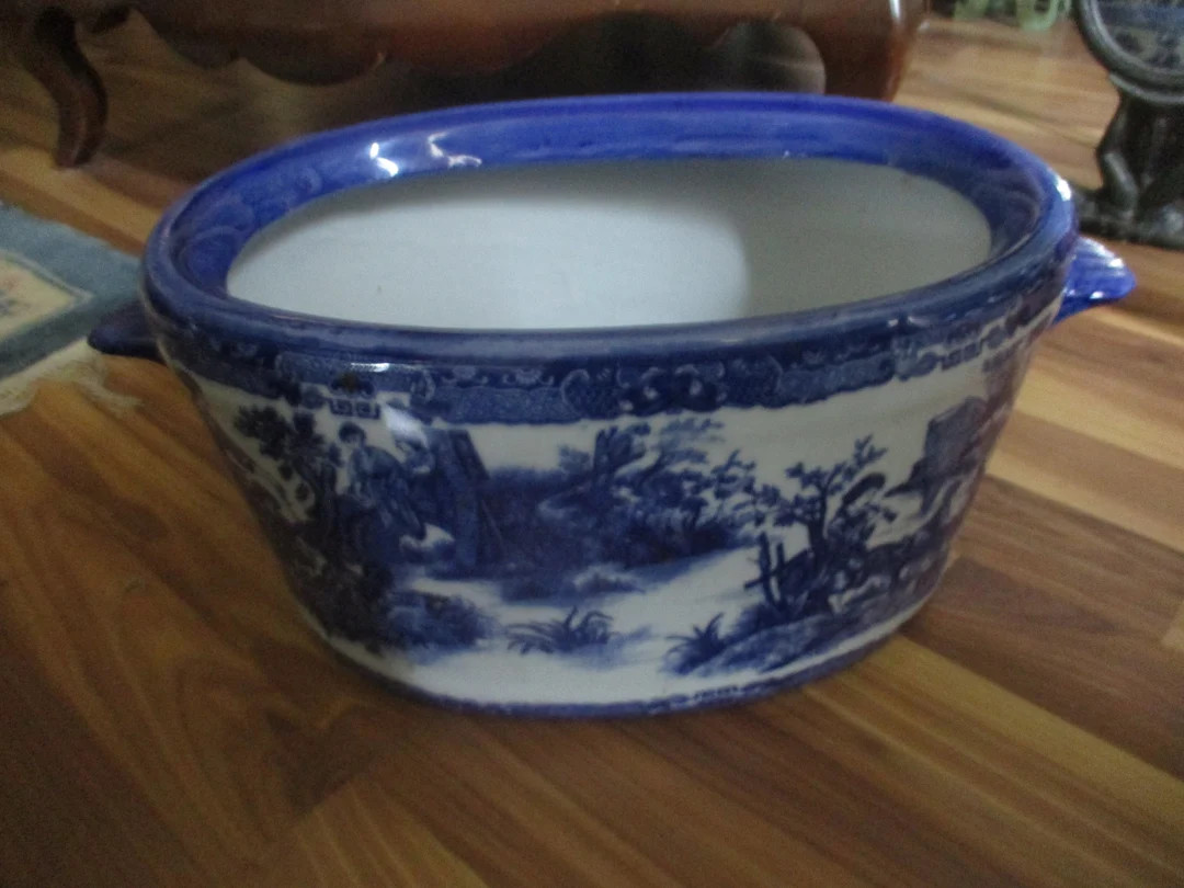 Victoria Ware Ironstone Footbath or Jardinaire Garden Planter- Very Large Ornate Victorian Style ... | Etsy (US)