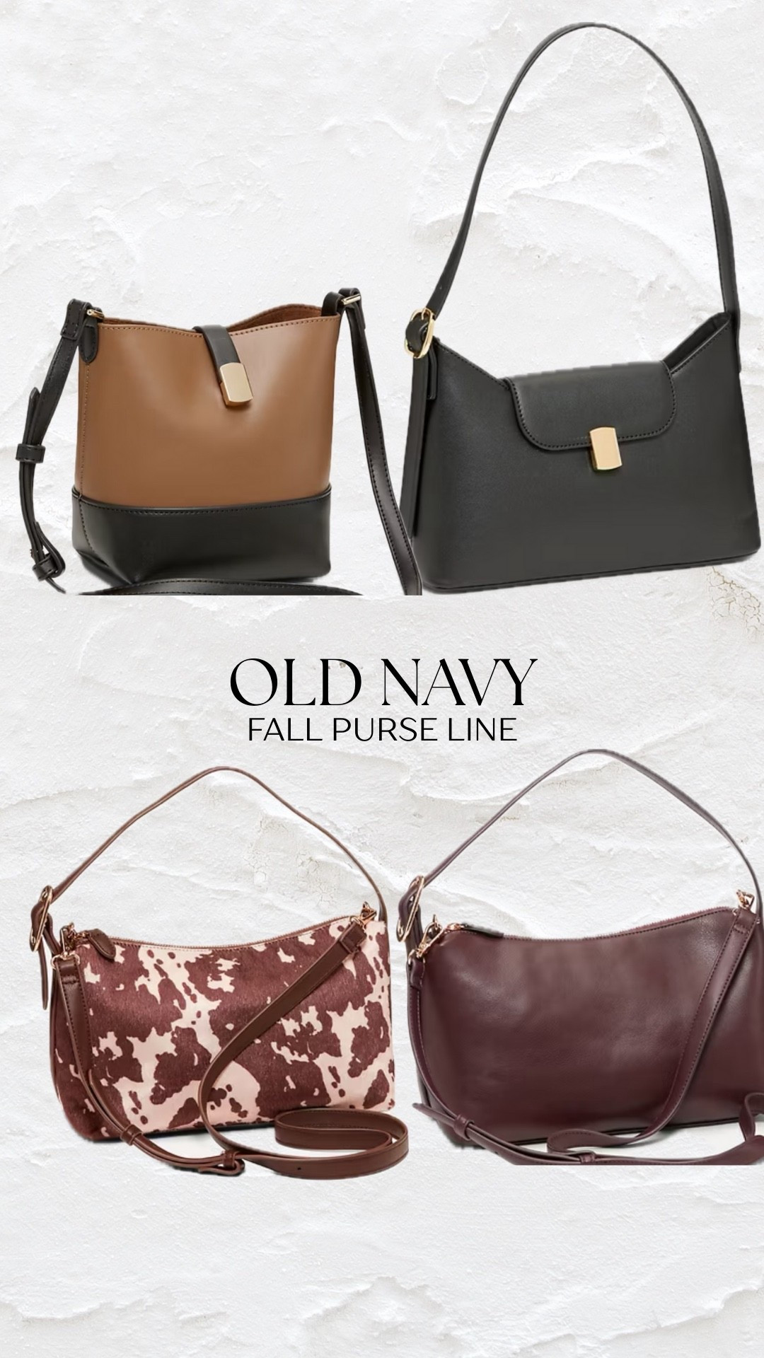New fall purses at old navy that aren’t expensive! 

#LTKSaleAlert #LTKFindsUnder100 #LTKFindsUnder50