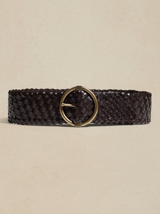 Anello Braided Leather Belt | Banana Republic (US)