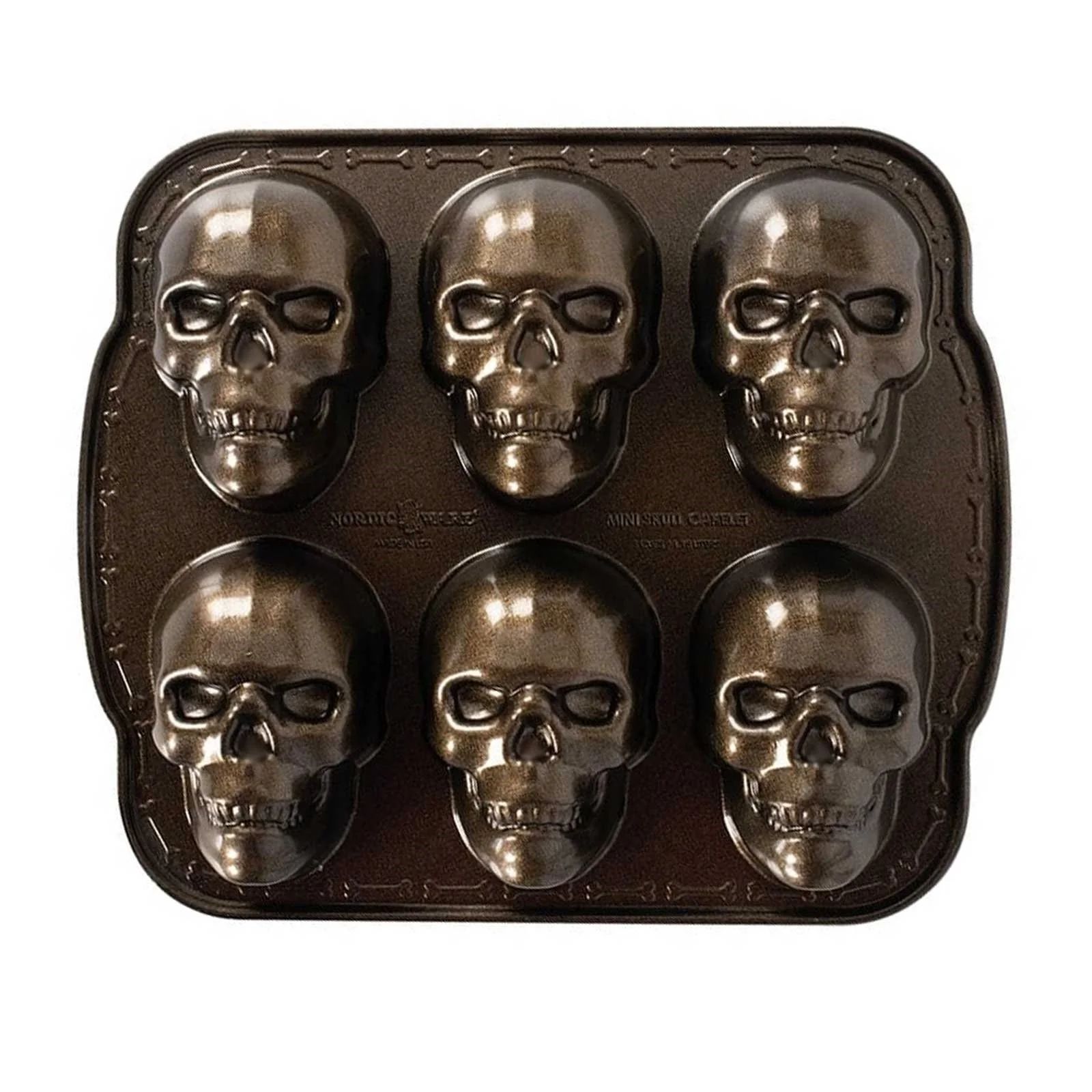 Halloween Baking Pan Hauntedes Skulles Cake Pan Aluminum 3D Skulles Moldes Aluminum Baking Pan - ... | Walmart (US)