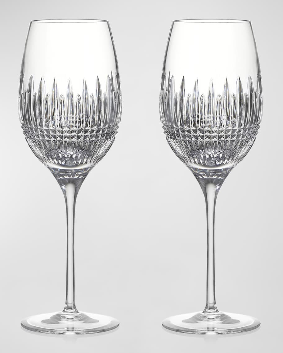 Waterford Crystal Lismore Diamond White Wine Glasses, Set of 2 | Horchow