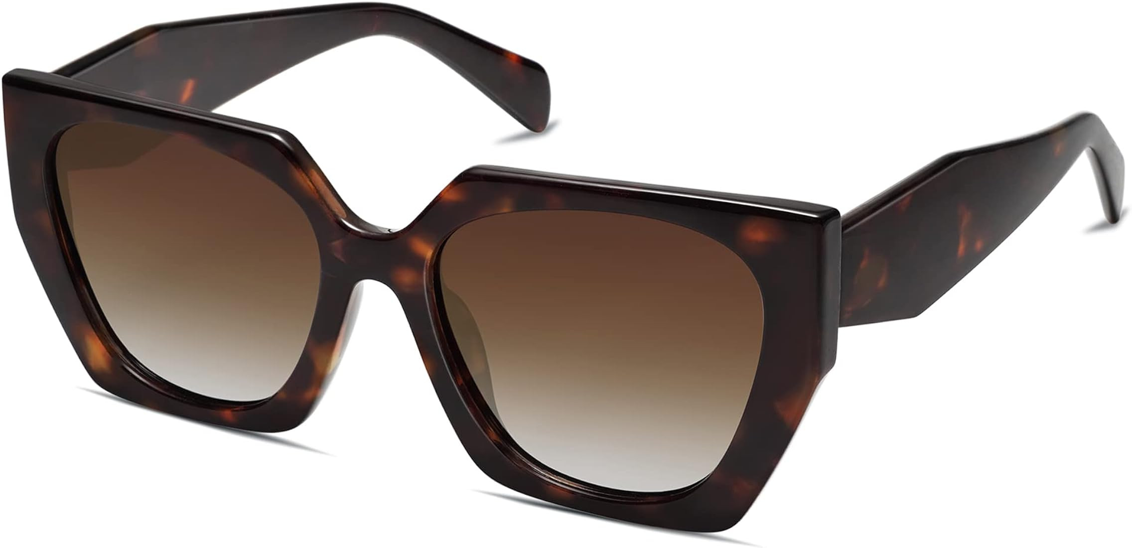 SOJOS Retro Oversized Square Polarized Sunglasses Womens 70s 90s Vintage Big Bold Designer Sunnies S | Amazon (US)