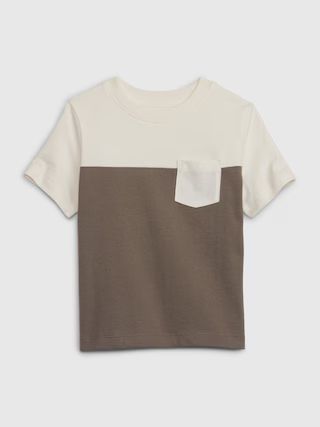 Toddler Colorblock Pocket T-Shirt | Gap (US)