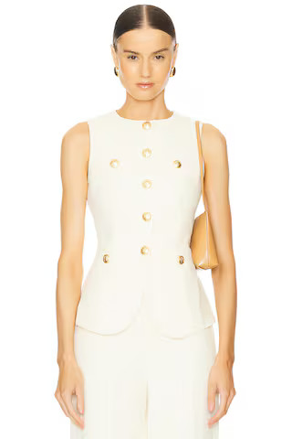 L'Academie by Marianna Giverny Top in Beige from Revolve.com | Revolve Clothing (Global)