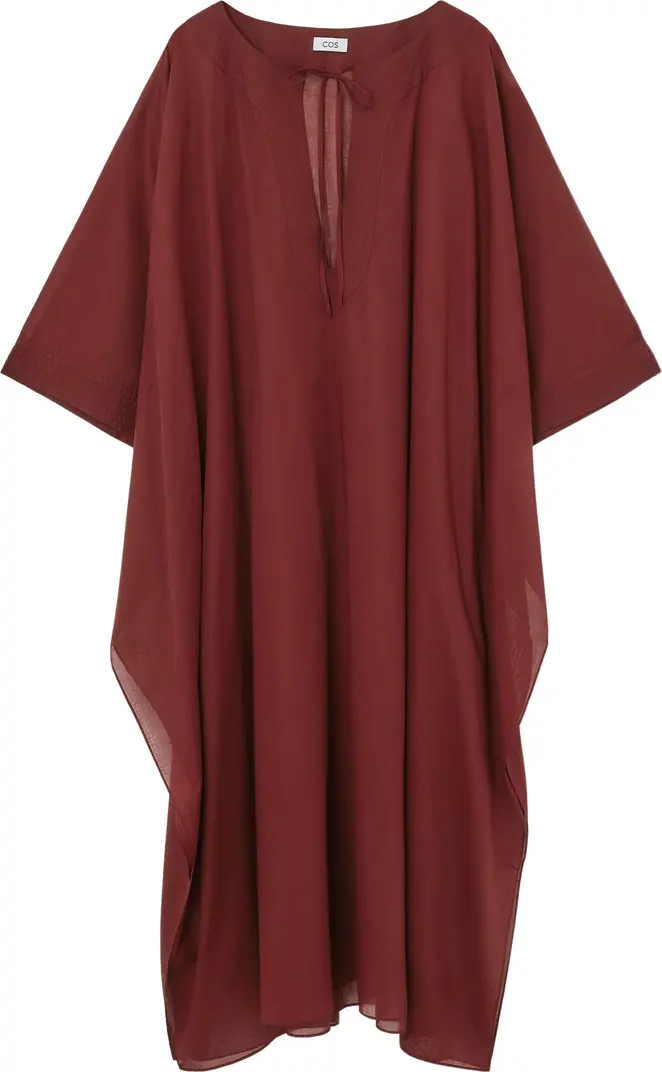 COS Lene Cotton Caftan Dress | Nordstrom | Nordstrom