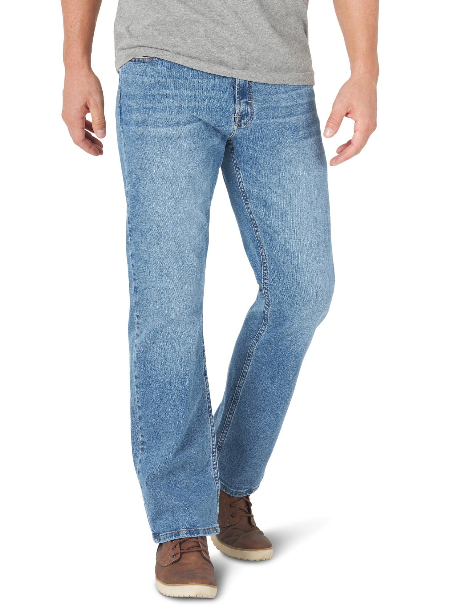Wrangler Men's Slim Straight Fit Jean with Stretch | Walmart (US)