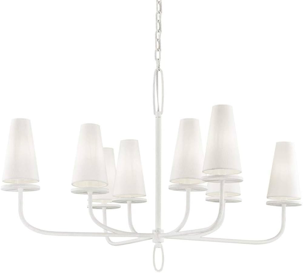 Troy Lighting F6286 Marcel - Eight Light Chandelier, White Finish | Amazon (US)