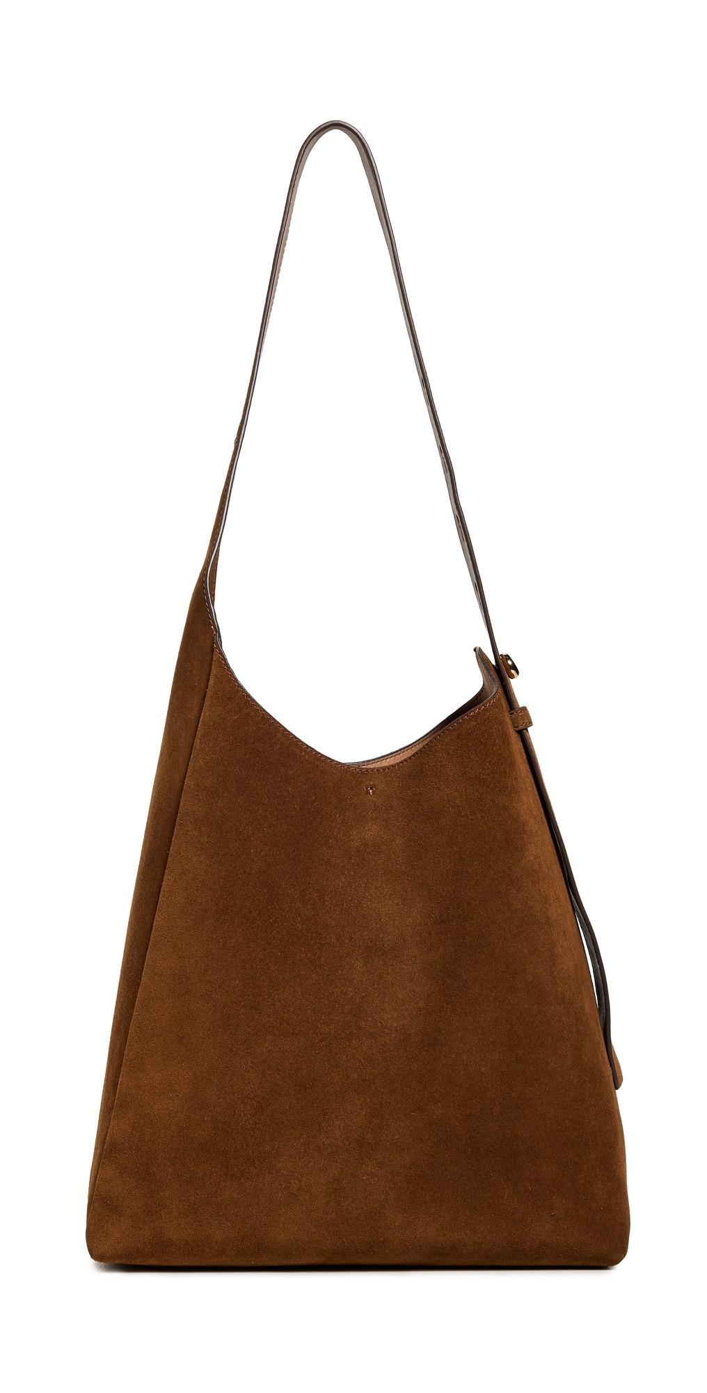 Tory Burch Romy Suede Hobo Bag Caramel One Size | Shopbop
