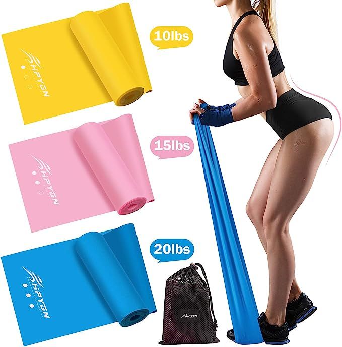 HPYGN Resistance Bands Set, Exercise Bands for Physical Therapy, Strength Training, Yoga, Pilates... | Amazon (US)