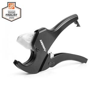Husky 1-1/4 in. Ratcheting PVC Cutter 16PL0101-1 - The Home Depot | The Home Depot