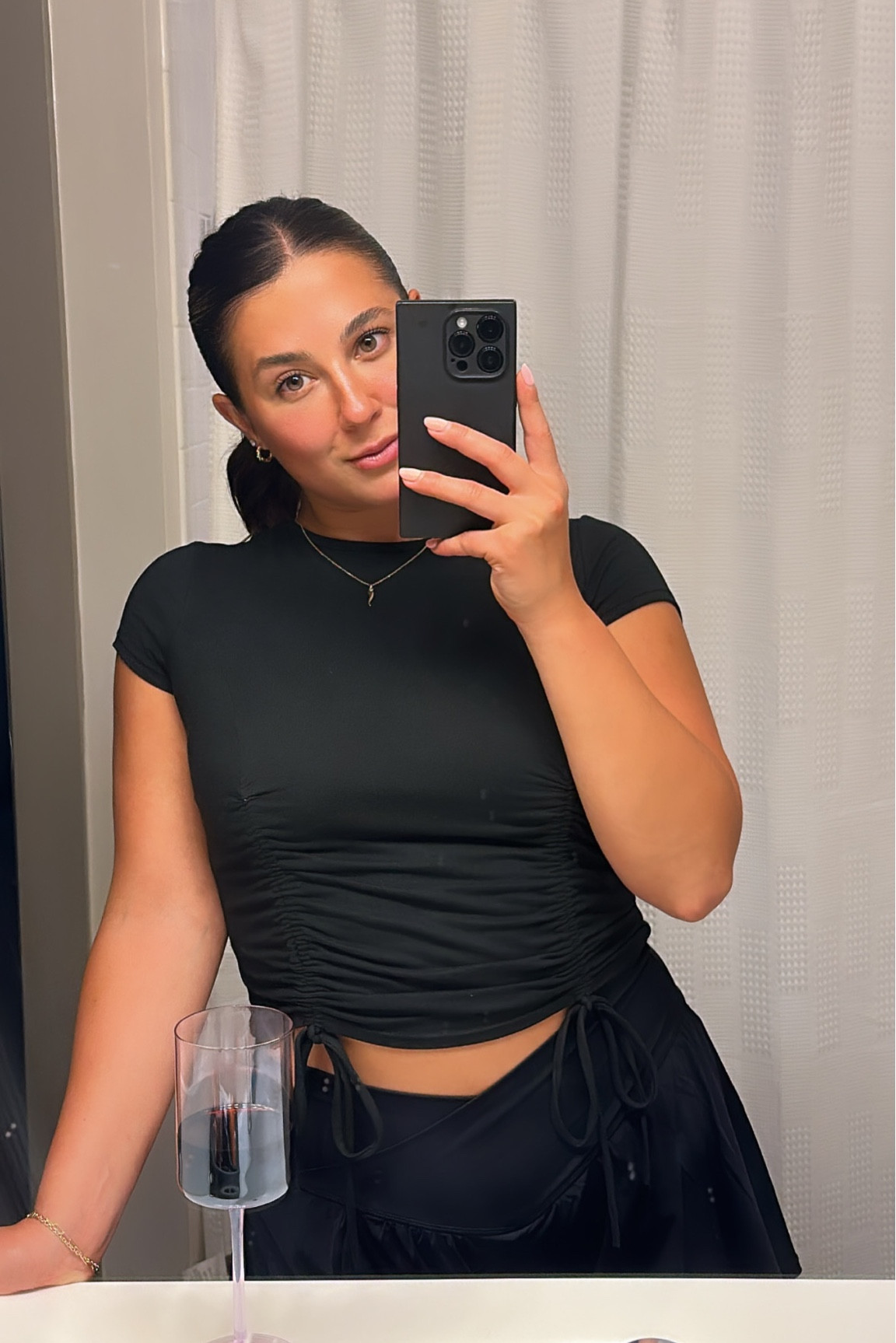 Slick back hair forever. 
All black outfits forever.
Fun wine glasses forever. 
All affordable and fast shipping. 🖤

#amazon #cleanbeauty #cleanmakeup #cleangirl #comfortable #beauty #beautyroutine #wine

#LTKstyletip #LTKfindsunder100 #LTKhome