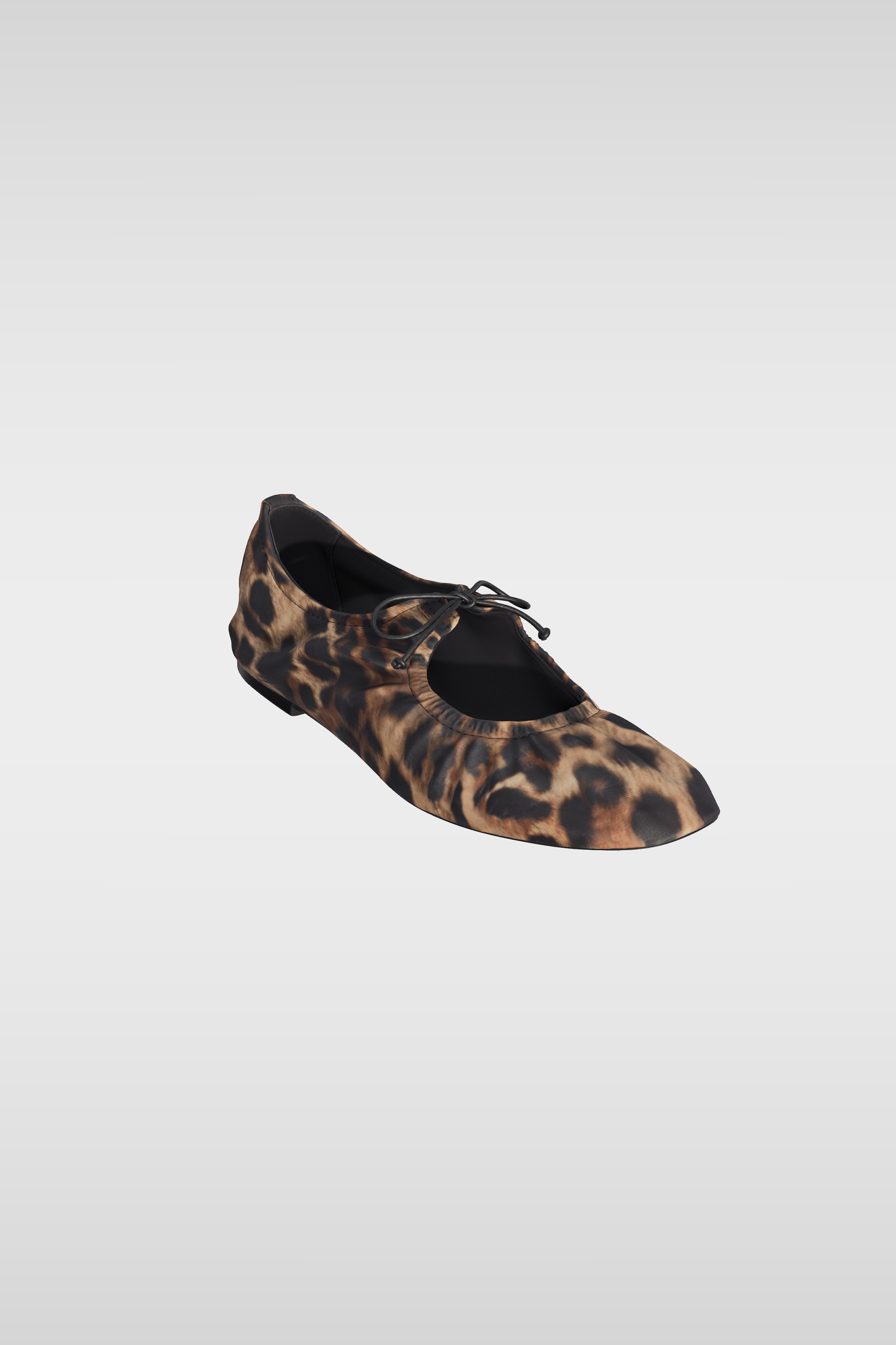 Ballerinas im Leoparden-Look und in Knitteroptik | PULL and BEAR DE