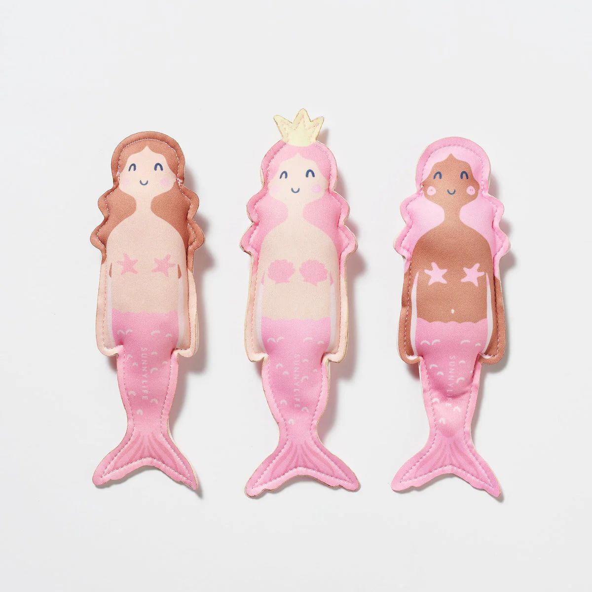 Dive Buddies Ocean Treasure Rose Mermaid Set | Loozieloo