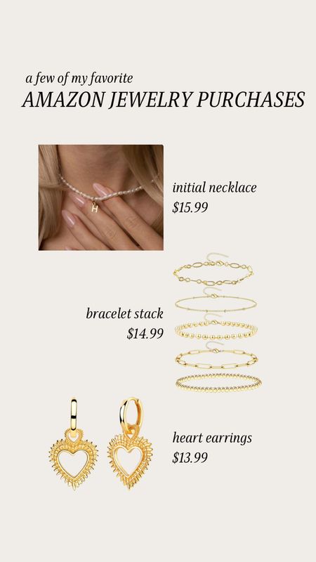 Amazon jewelry favorites ✨ 

#LTKstyletip