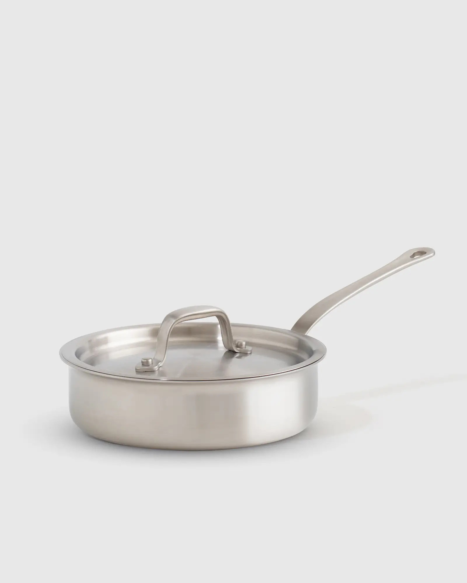 5-Ply Stainless Steel 3 Quart Saut\u00e9 Pan | Quince