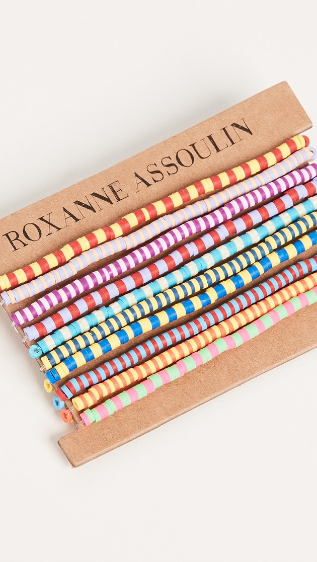 Happy Stripes Set of Ten Bracelets | Shopbop