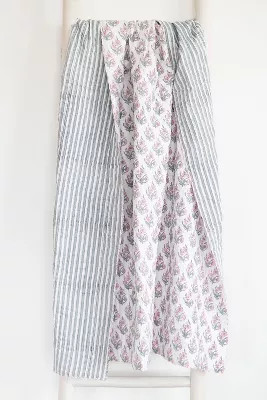 Connected Goods Kantha Quilt No. 0424 | Anthropologie (US)
