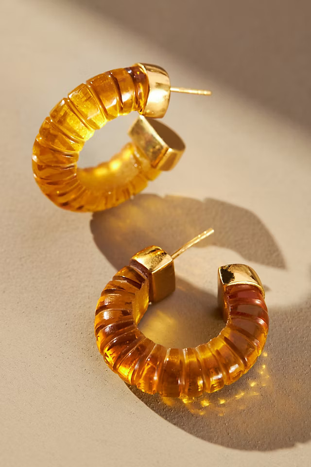 Esme Hoop Earrings | Anthropologie (US)