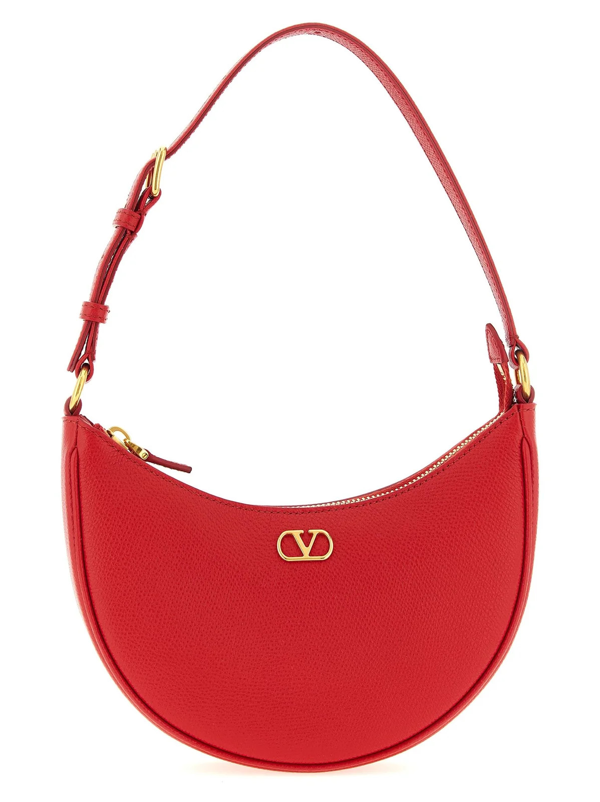 Valentino VLogo Signature Zip-Up Mini Shoulder Bag | Cettire Global