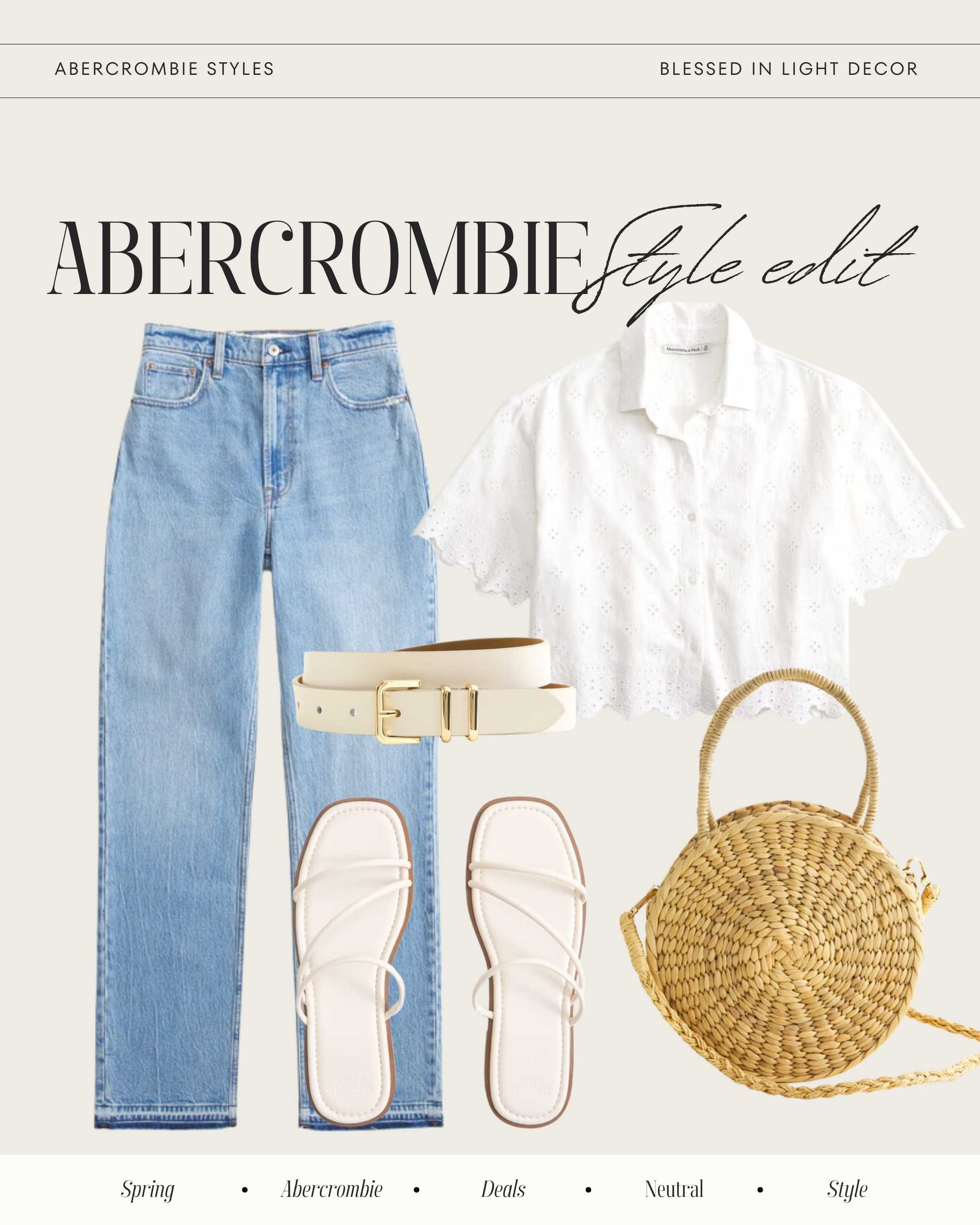 Abercrombie style edit#spring2024 #fashionstyle #spring #vacay #vacations #beauty #womens #styleinspo #abercrombie #styling 

#LTKGiftGuide #LTKstyletip #LTKbeauty