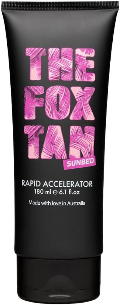 The Fox Tan Rapid Accelerator 180ml/6.1fl.oz | Outdoor + Indoor Tanning | Lotion, Accelerator | D... | Amazon (US)