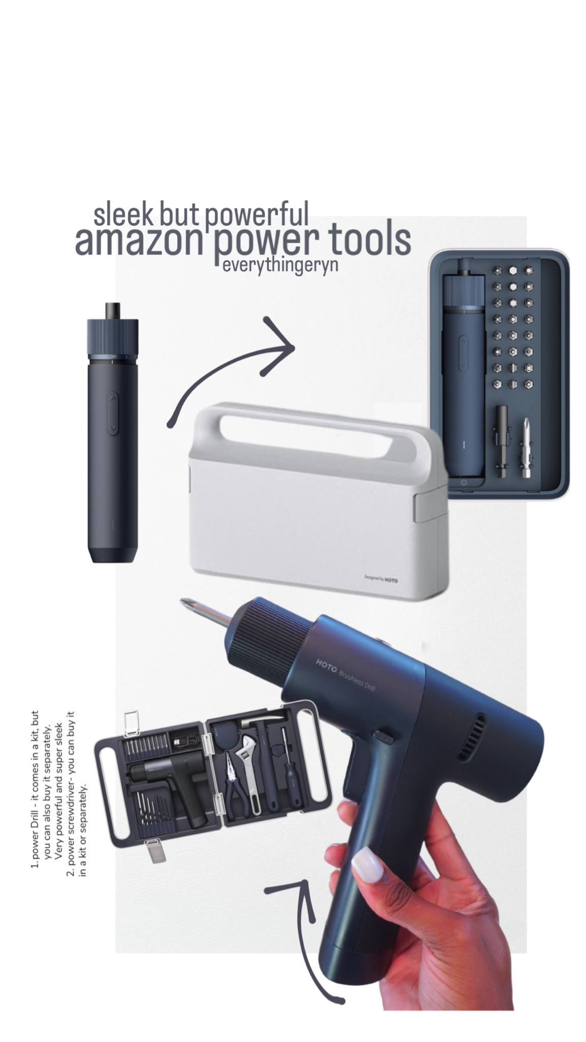 My favorite sleek but powerful Amazon power tools! 

#LTKHome #LTKFindsUnder50