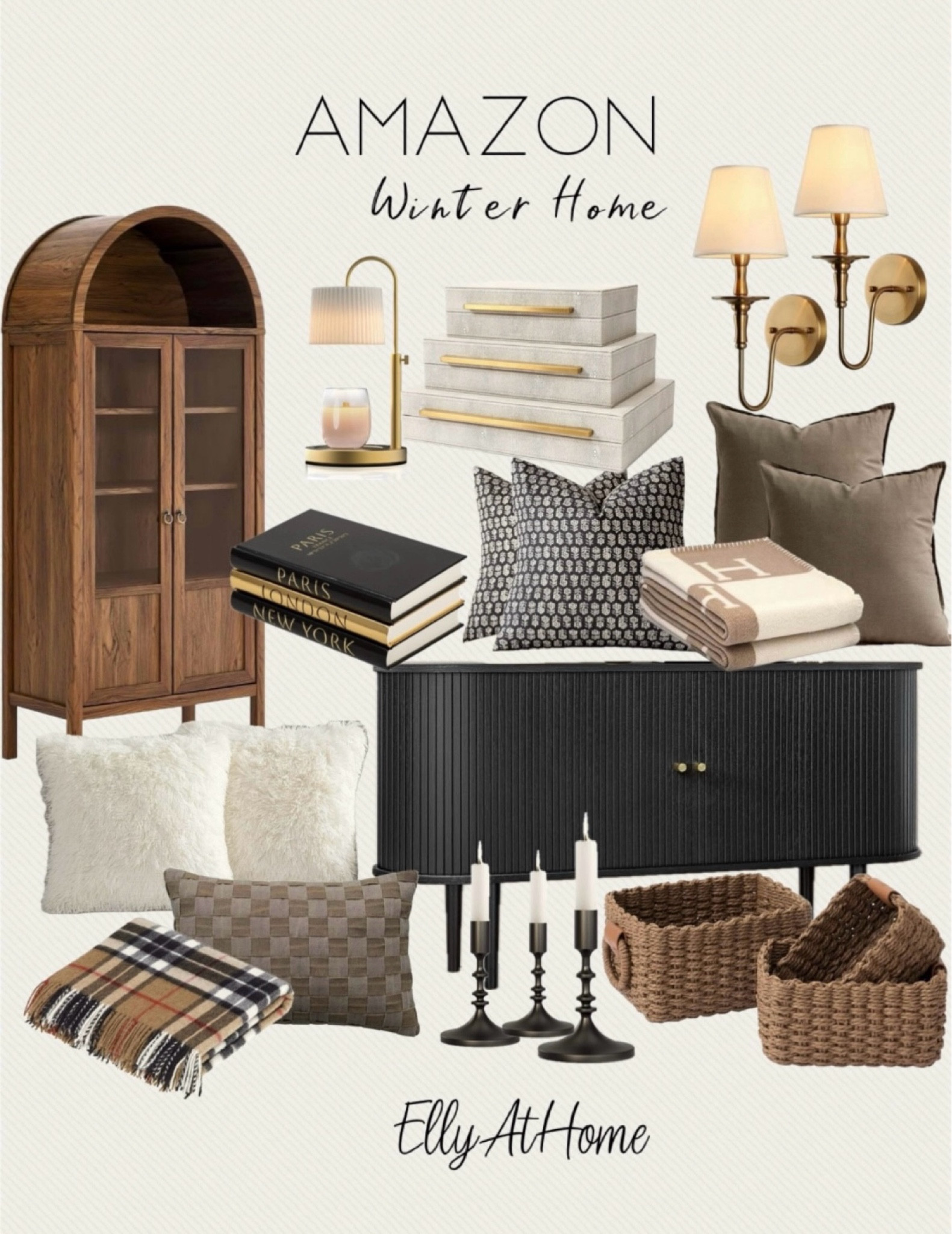 Winter Amazon at home favorites. Shop neutrals, cabinets, throw pillows, blankets, candleholders, home decor accessories. Amazon home, free shipping. 

#LTKFindsUnder50 #LTKSaleAlert #LTKHome