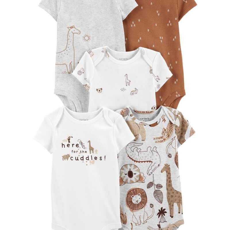 5-Pack Short-Sleeve Original Bodysuits | Carter's