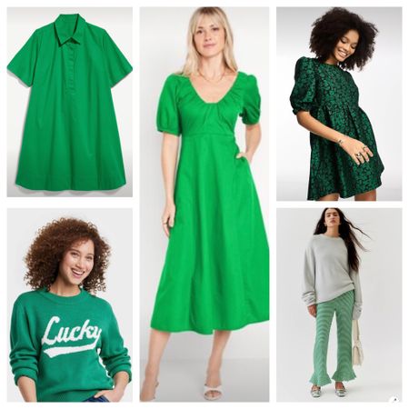 March outfits, green, St. Patrick’s Day, 