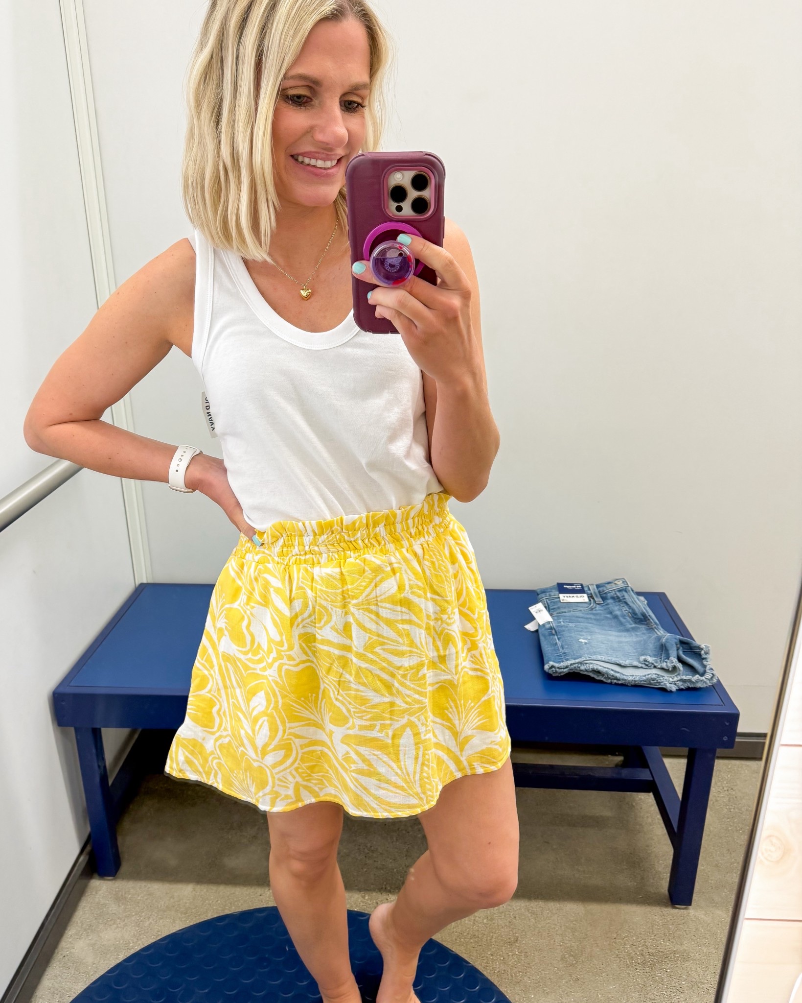 This skort is super cute for summer! I’m wearing an XSMALL! 

#LTKootd #LTKSaleAlert #LTKPetite