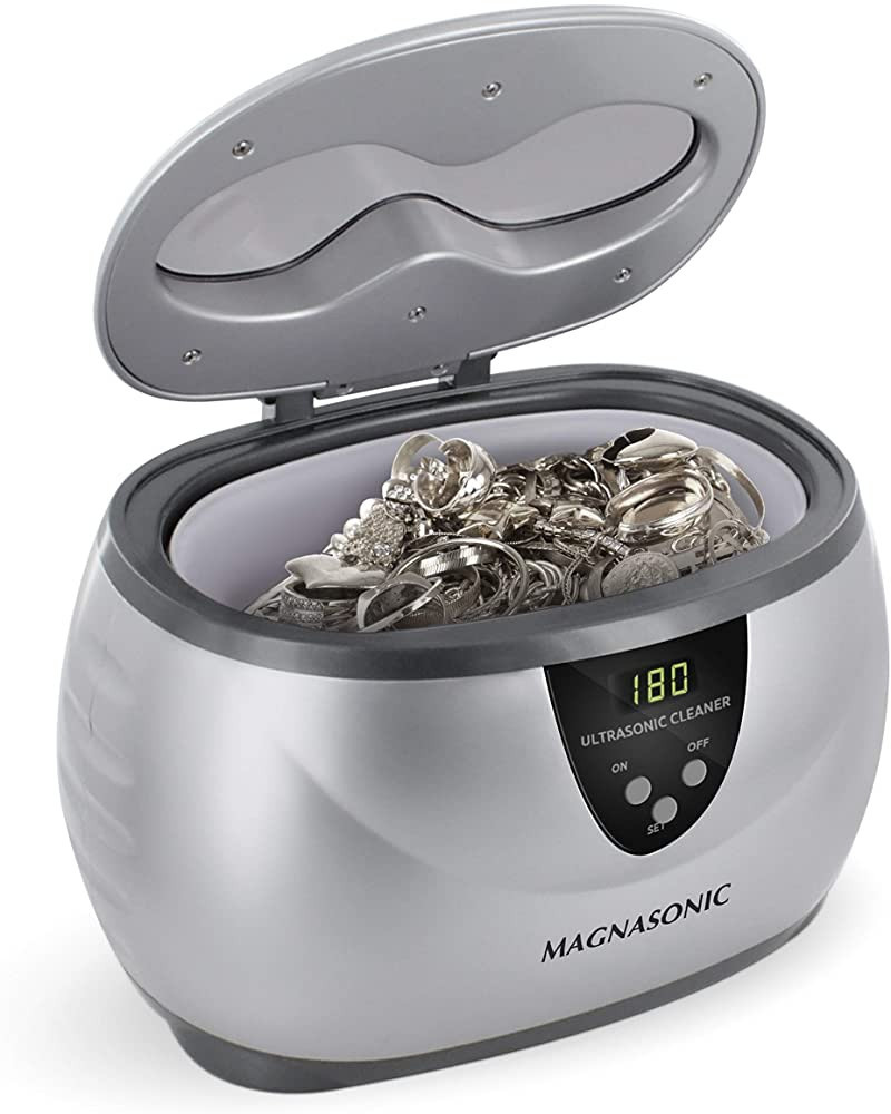 Magnasonic Professional Ultrasonic Jewelry Cleaner with Digital Timer for Eyeglasses, Rings, Coin... | Amazon (US)