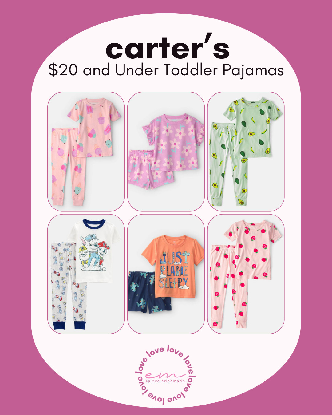 $20 and Under Toddler Pajamas 

 #LTKmomlife #LTKBaby #LTKKids