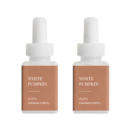 Pura Smart Home Scent Refill - Long-Lasting Premium Fragrance per Refill - Clean Diffuser Fragrance for Home, Office & Apartment - 2 Pack, White Pumpkin | Walmart (US)