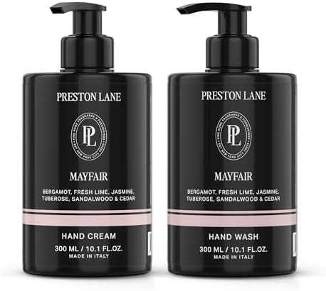 Preston Lane Hand Soap & Lotion Set, Mayfair Scent – Hydrating Hand Wash and Moisturizing Hand ... | Amazon (US)