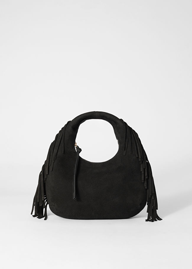 Small Fringed Suede Bag | & Other Stories UK