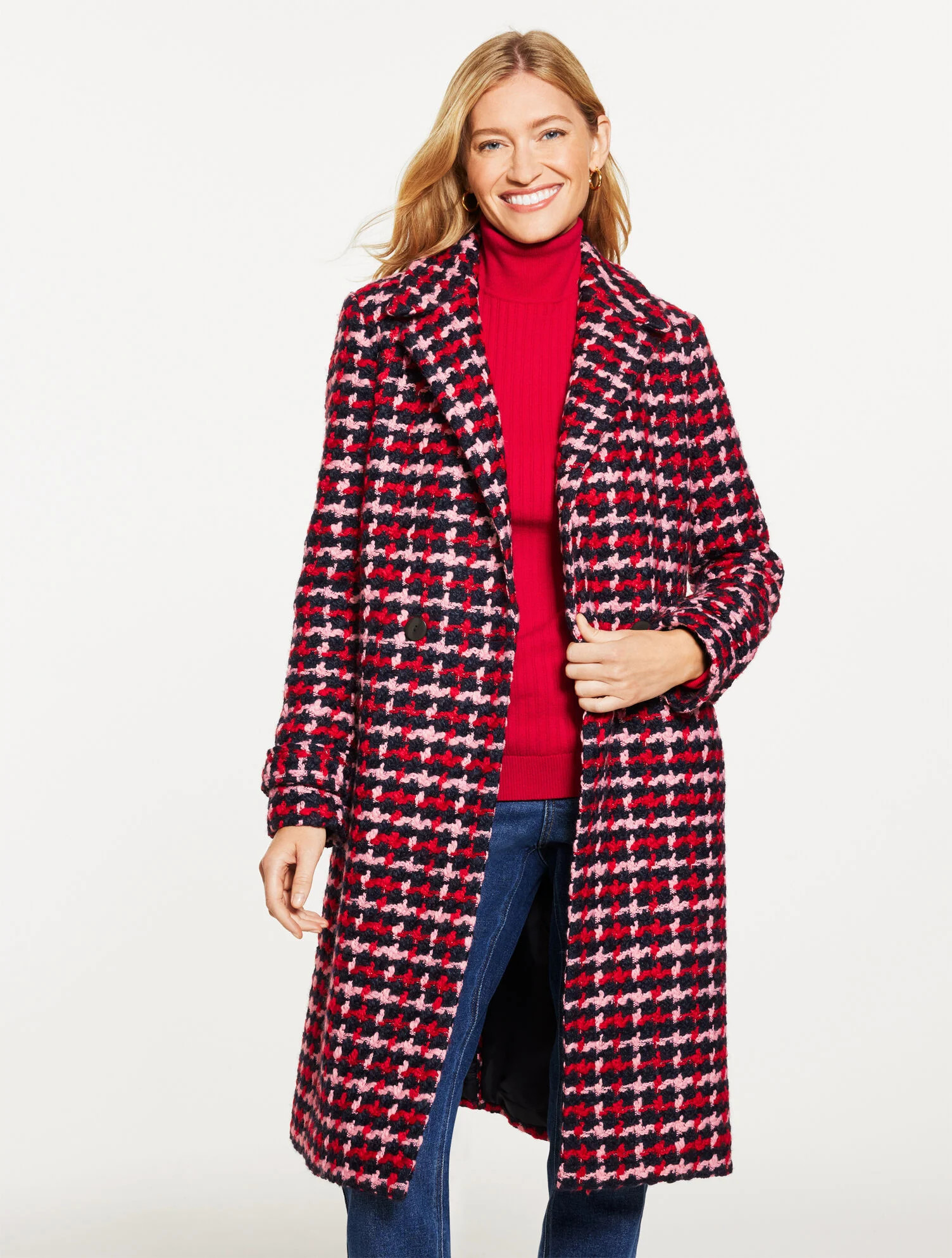 Sugarplum Tweed Coat | Talbots