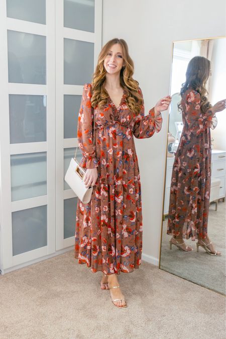 This dress is on deal for Amazon’s big spring sale!
I’m wearing a size small in the brown color option.

Amazon dress | floral dress | Easter dress | Easter outfits | Spring dress | maxi dress | Amazon fashion finds | Amazon sale finds 

#LTKfindsunder50 #LTKstyletip #LTKsalealert