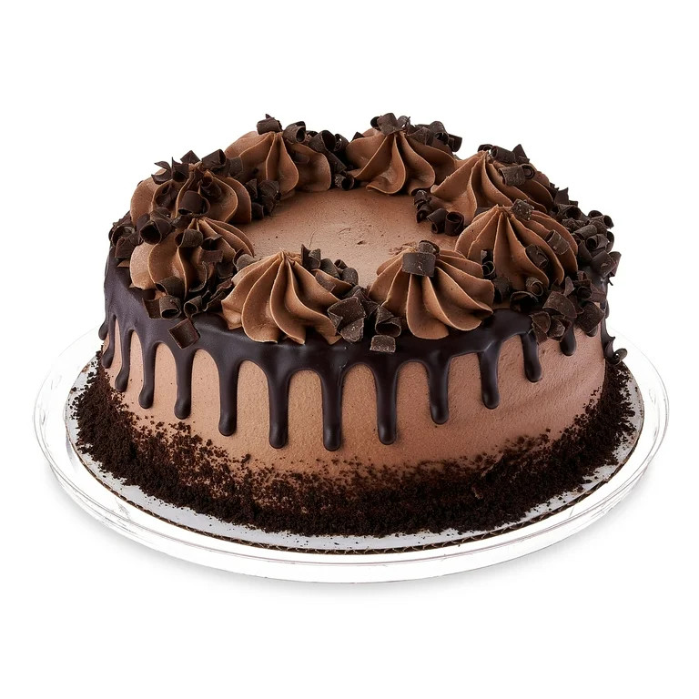 Freshness Guaranteed 7-Inch Chocolate Cake, 37 oz (Regular, Tray, Refrigerated) | Walmart (US)