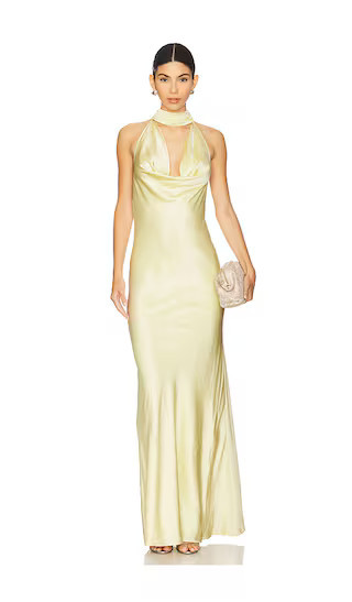 Stone Cold Fox x REVOLVE Amelia Gown in Lemon. - size XXS | Revolve Clothing (Global)