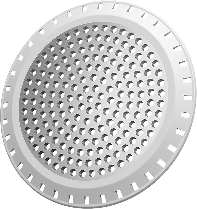 Shower Drain Hair Catcher,Aluvor Shower Drain Cover Bathtub Drain Strainers Weighted Metal Hair T... | Amazon (US)