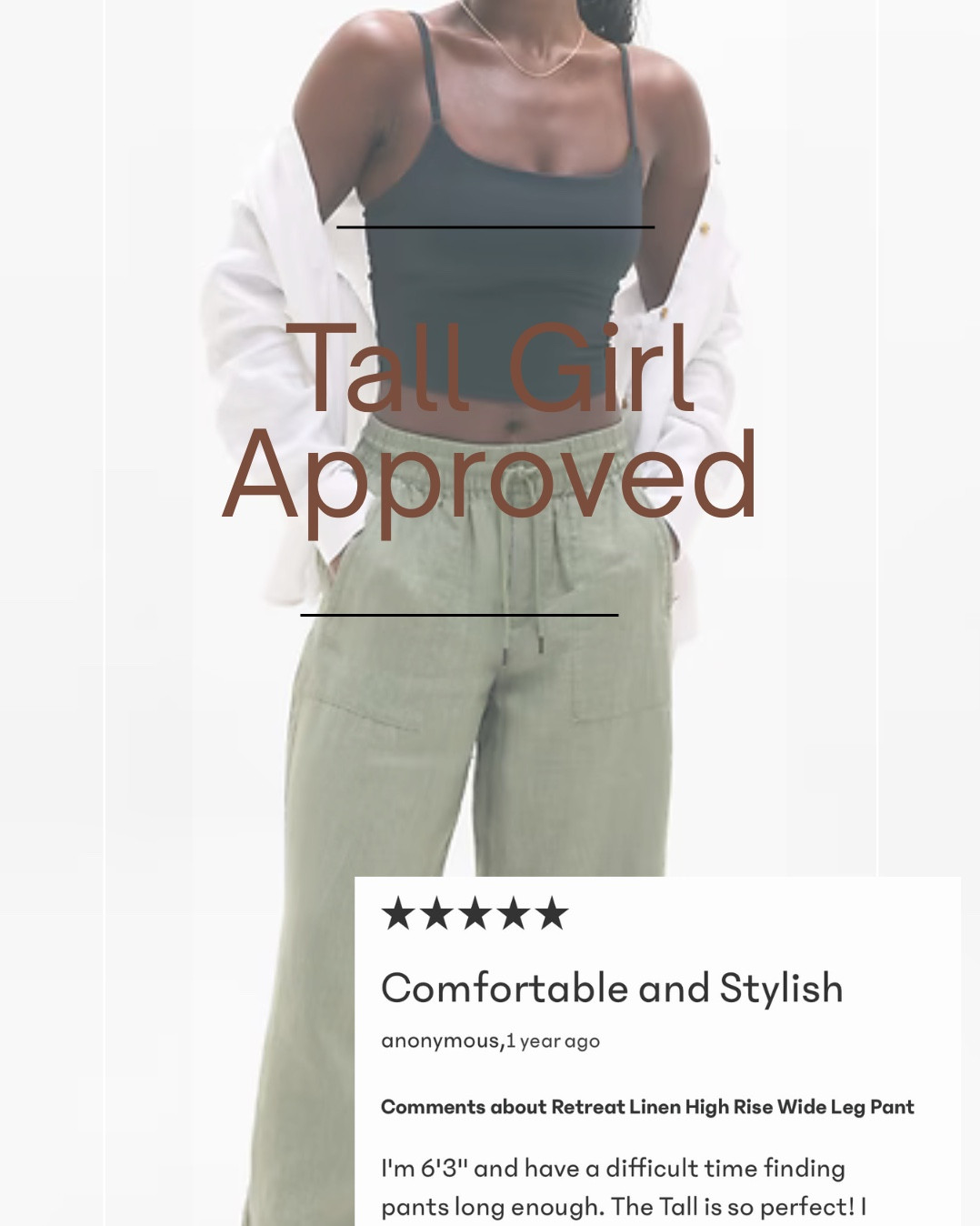 Tall girl approved wide leg sweats and linen pants 🙌🏻🙌🏻
Perfect your next summer beach vacation 

#LTKKids #LTKPlusSize #LTKTall