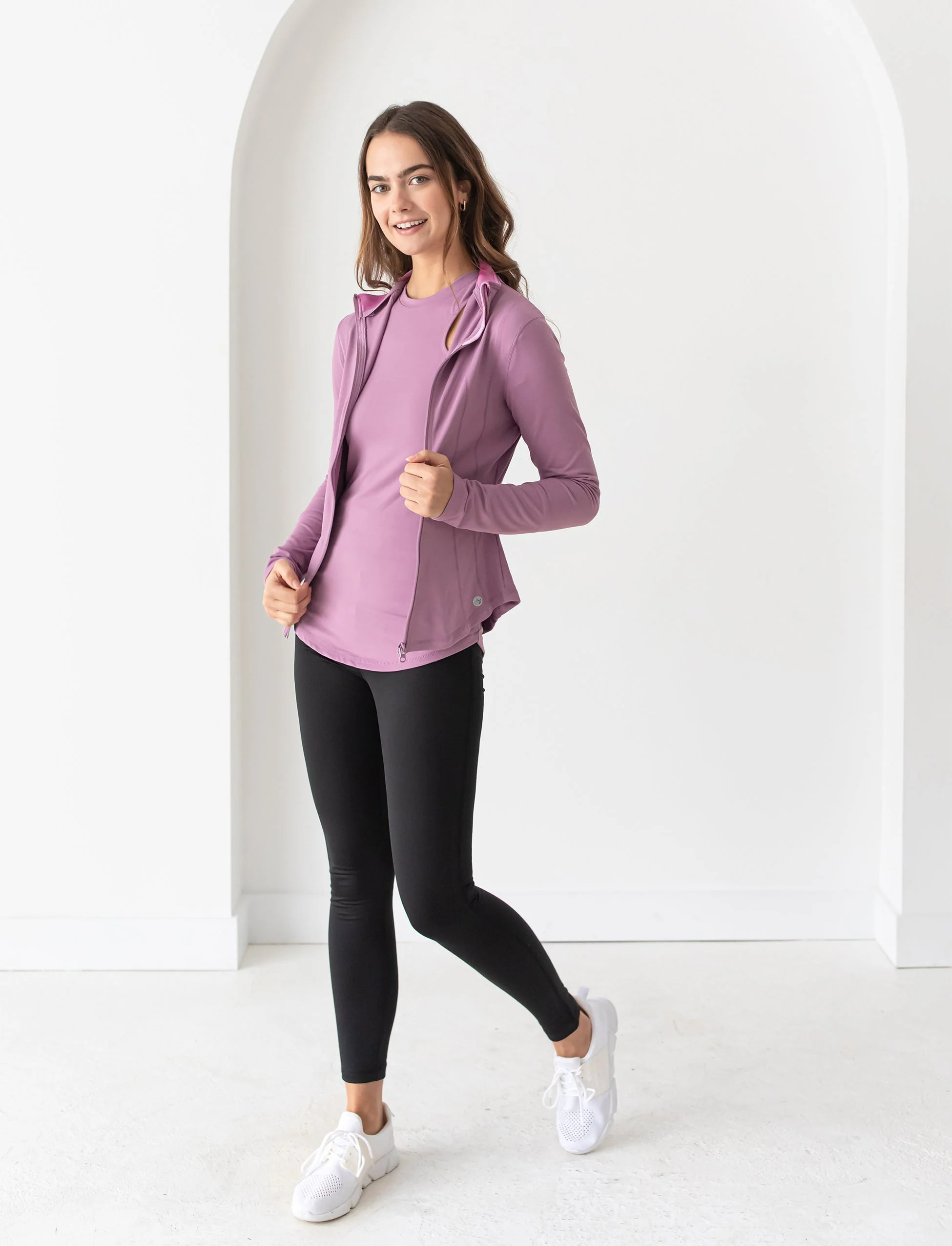 LADIES CLASSIC YOGA JACKET – Jill Yoga Intl | Jill Yoga