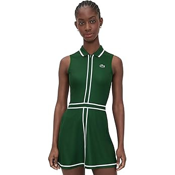 Lacoste Women's Heritage Trim Golf Dress | Amazon (US)