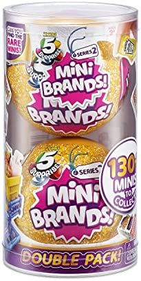 5 Surprise Mini Brands Series 2 by ZURU (2 Pack) Amazon Exclusive Mystery Real Miniature Brands C... | Amazon (US)