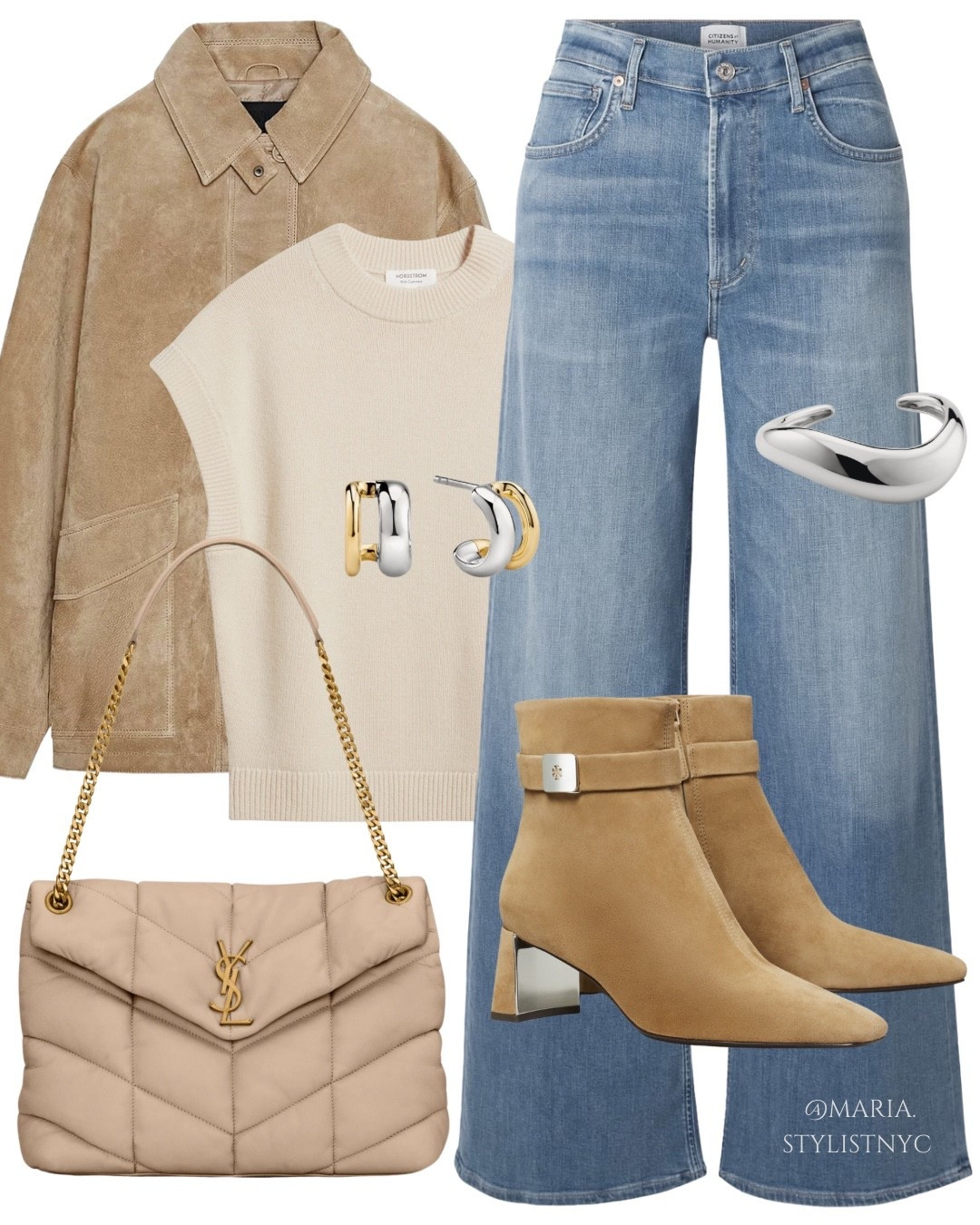 Suede Season 🍂✨
Jacket, Jeans, Booties, Shoulder Bag 🤎

#LTKItBag #LTKStyleTip #LTKShoeCrush