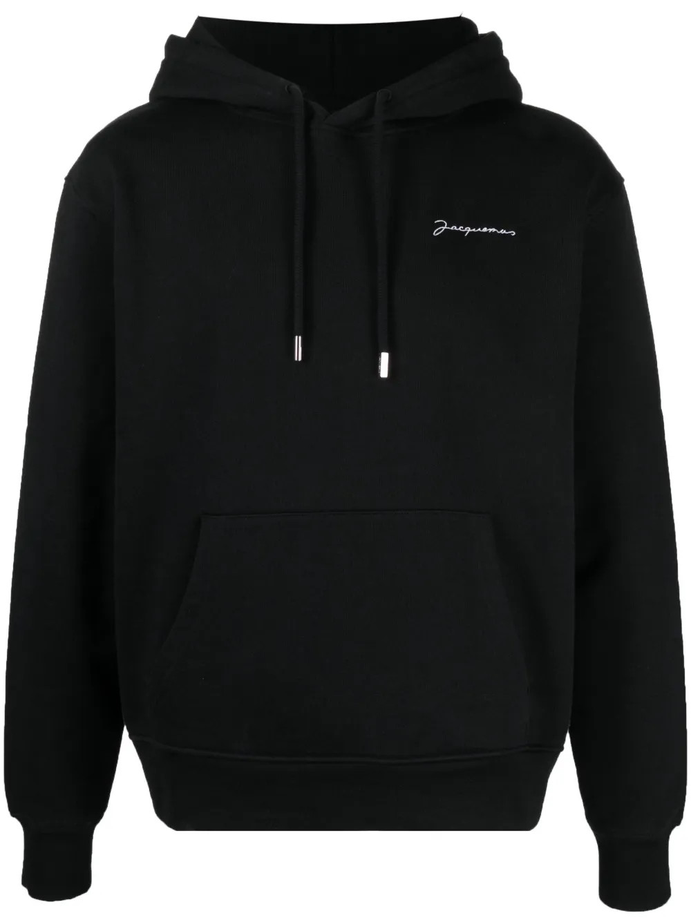 Jacquemus Le Sweatshirt Brodé Hoodie | Black | FARFETCH LV | Farfetch Global